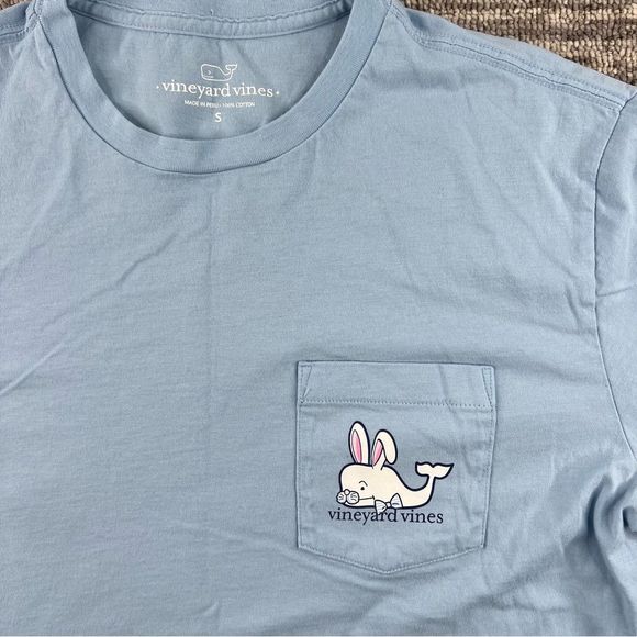 Vineyard Vines Men Long Sleeve Easter Whale T-Shirt Small - Picture 6 of 9